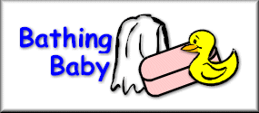 Bathing Baby